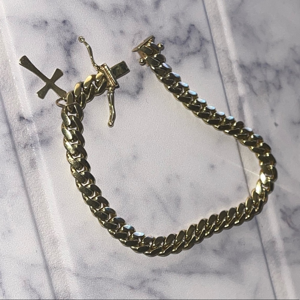 14k gold bracelet